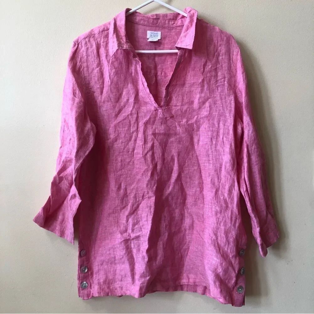 Sigred Olsen Linen Top
